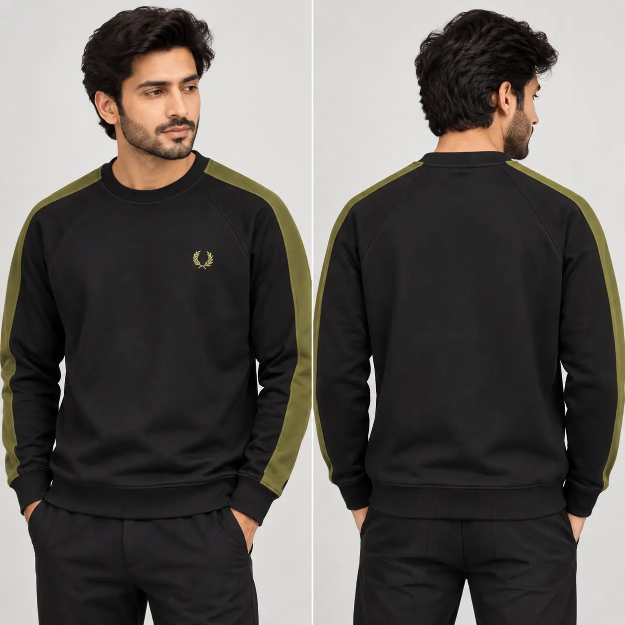 black & olive green (2) black & olive green (2)